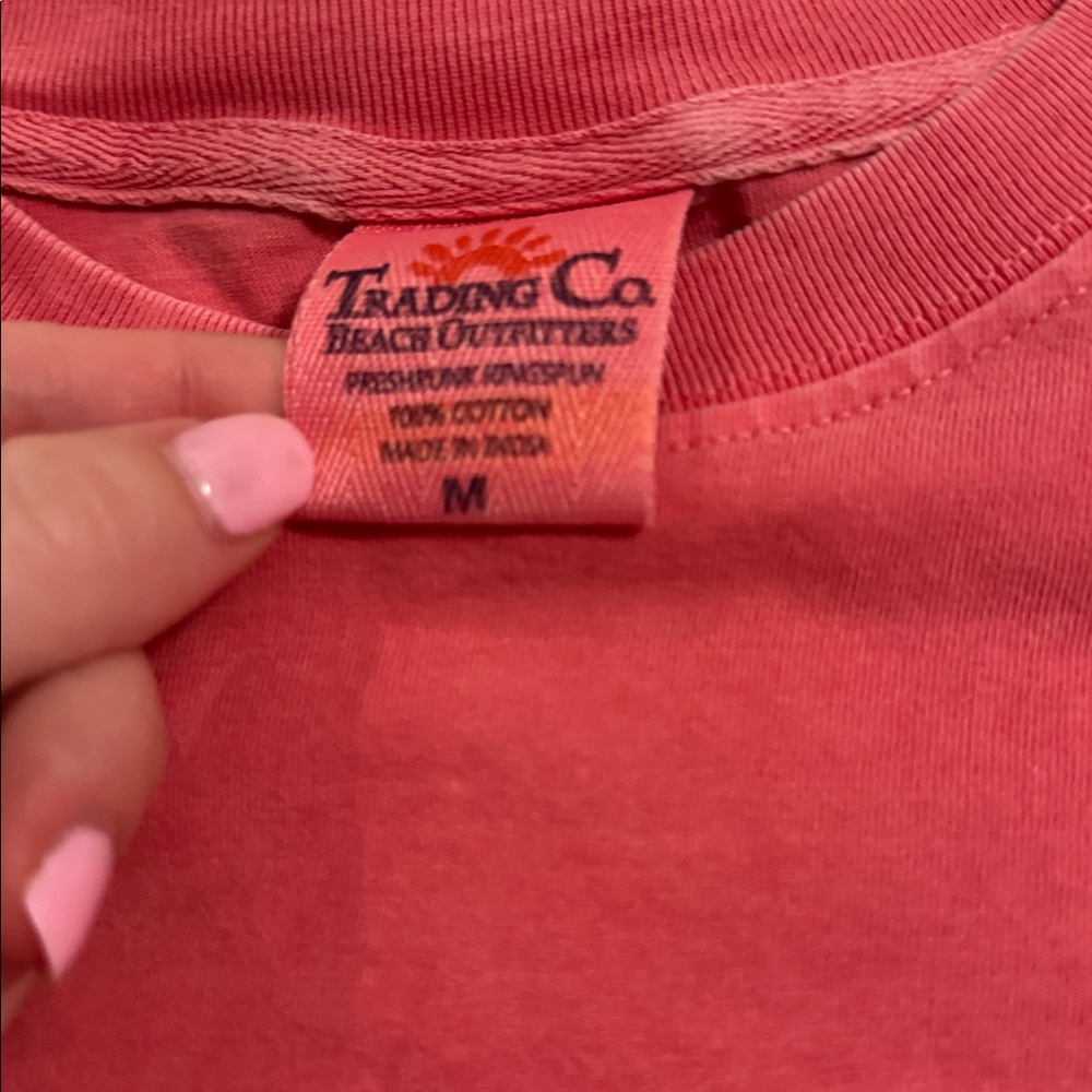 Surf Style Pink Basic Logo Tee - image 3